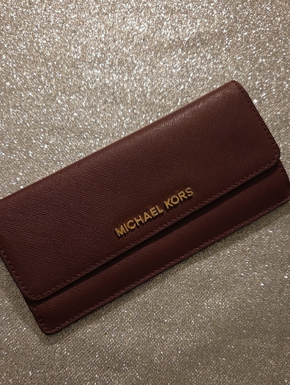 Michael Kors Jetset Slim Saffiano Leather Wallet